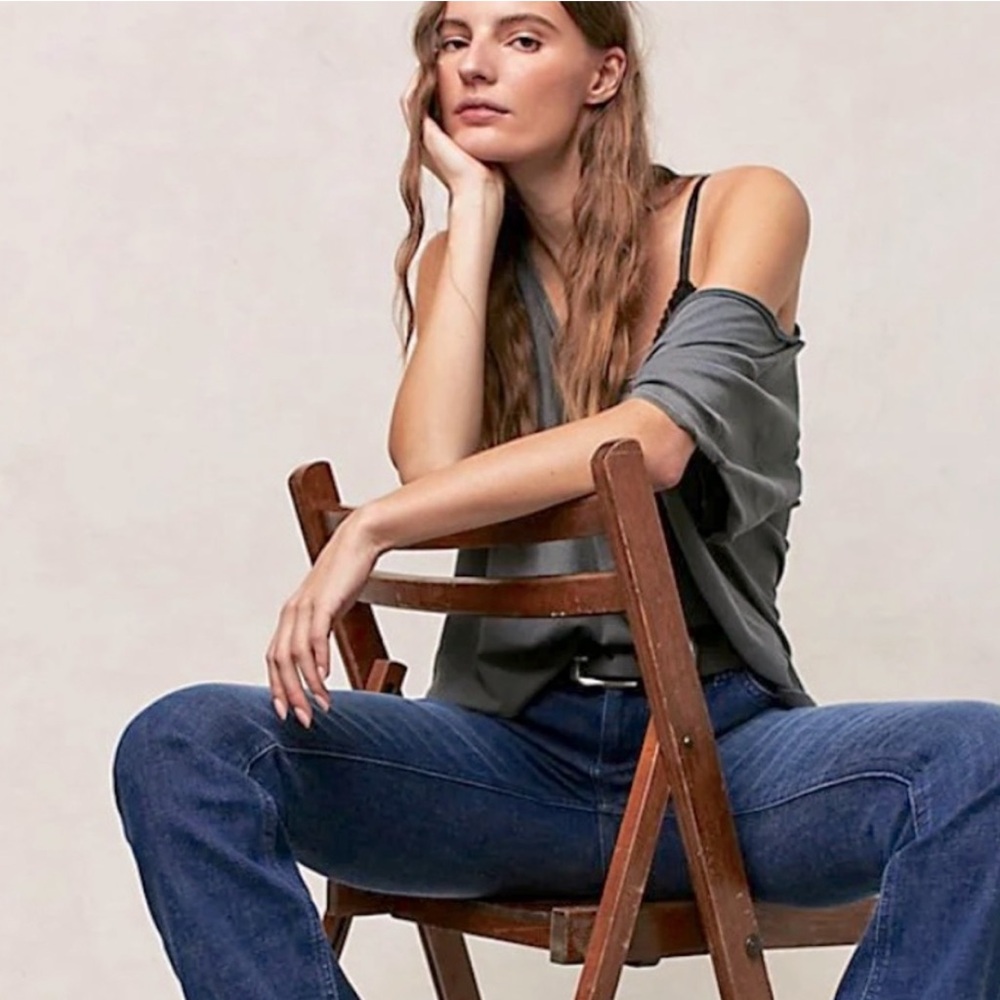 Free People We the Free Jeans Varsity Blues Jeans